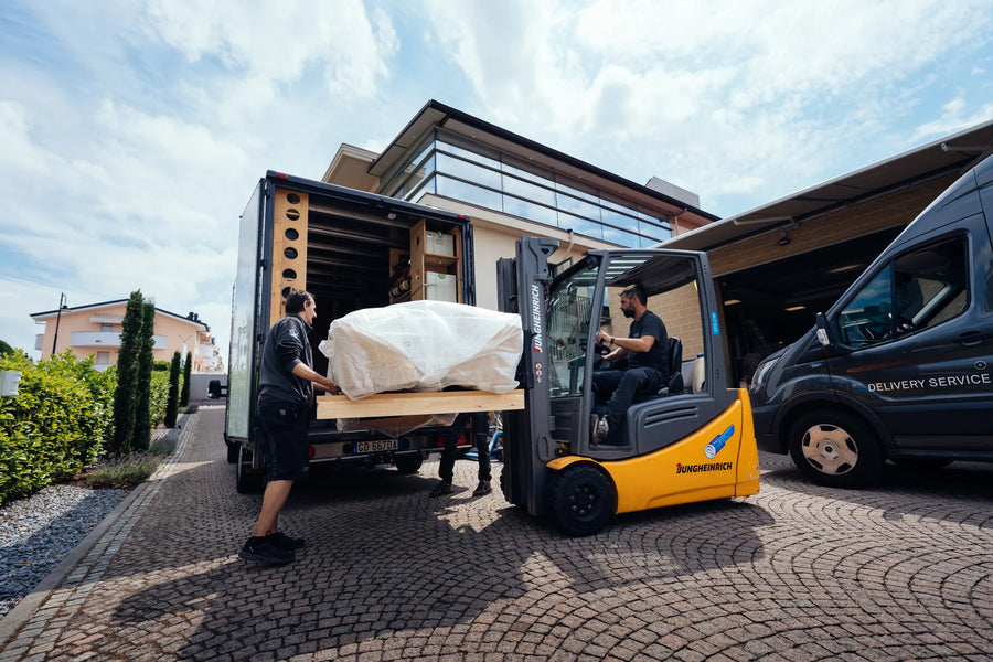 Delivery and assembly