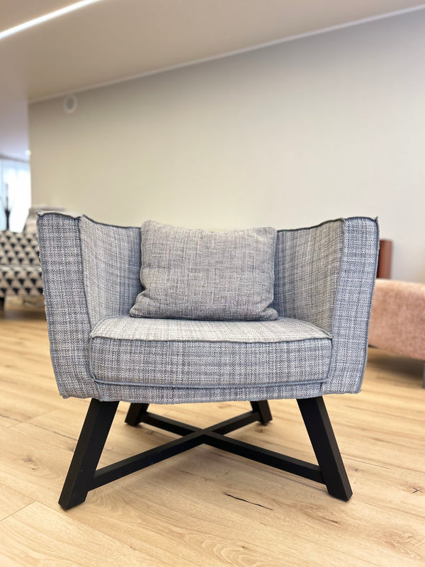 Poltroncina Gervasoni | Gray - outlet Bensa Arredamenti