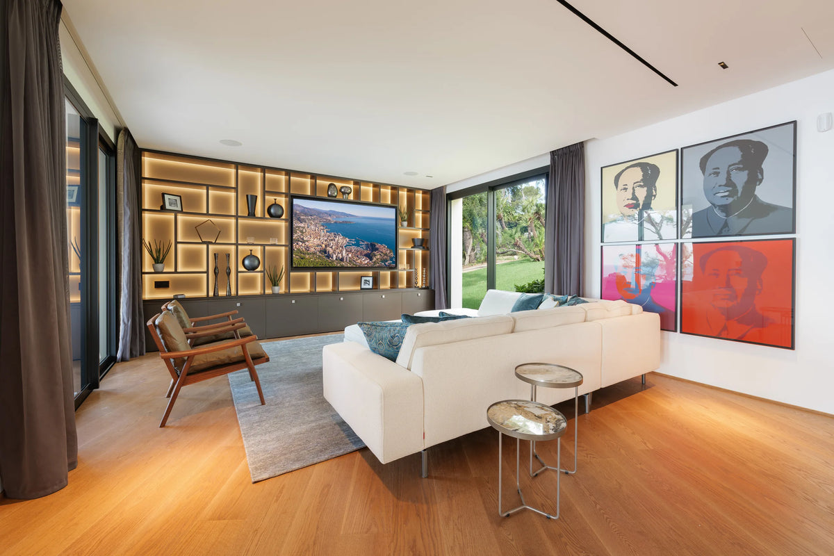 Villa Cap Rocher · Roquebrune-Cap-Martin — Bensa Arredamenti